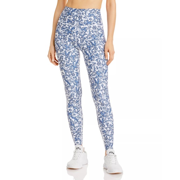 NEW AQUA Athletic Printed Leggings - Picture 2 of 6